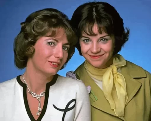 Laverne And Shirley Diamond Painting