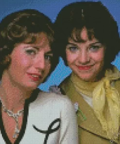 Laverne And Shirley Diamond Painting