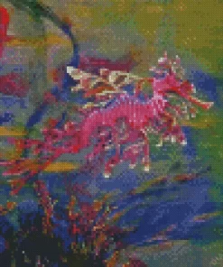 Leafy Seadragon Diamond Painting