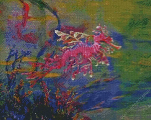 Leafy Seadragon Diamond Painting