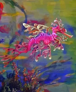 Leafy Seadragon Diamond Painting