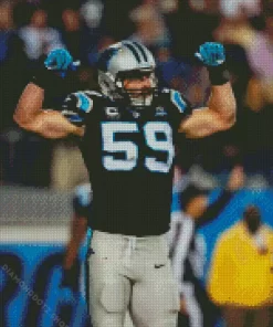 Luke Kuechly Diamond Painting