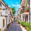 Marbella Old Town View Diamond Painting