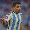 Marcos Acuna Footballer Diamond Painting