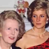 Margaret Thatcher With Princess Diana Diamond Painting