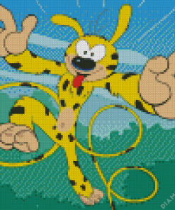 Marsupilami Diamond Painting