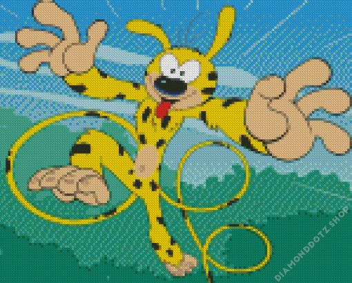 Marsupilami Diamond Painting