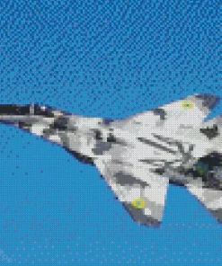 Mig 29 Fulcrum Diamond Painting