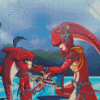 Mipha And Sidon Zelda Diamond Painting