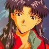 Misato Katsuragi Evangelion Diamond Painting