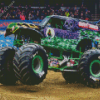 Monster Truck Grave Digger Diamond Painting