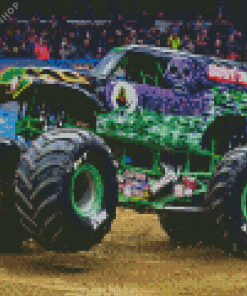 Monster Truck Grave Digger Diamond Painting