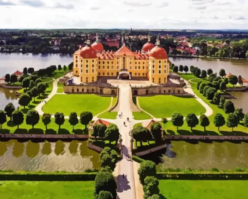 Moritzburg Castle Diamond Painting