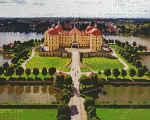 Moritzburg Castle Diamond Painting