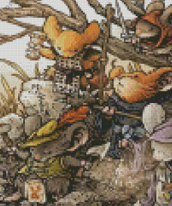 Mouse Guard Diamond Painting