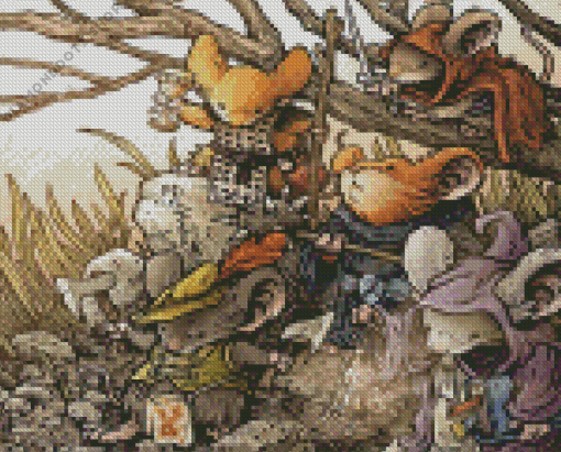 Mouse Guard Diamond Painting