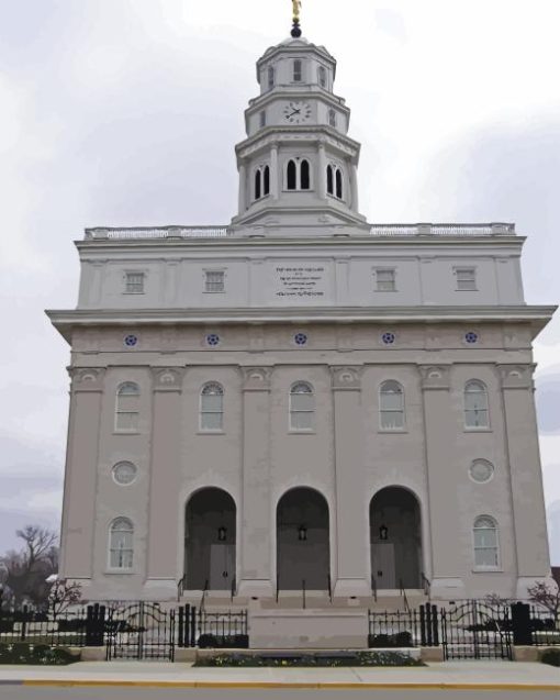 Nauvoo Illinois Temple Diamond Painting