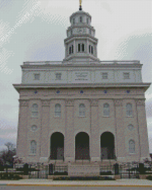 Nauvoo Illinois Temple Diamond Painting