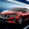 Nissan Maxima Red Car Diamond Painting