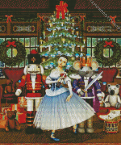 Nutcracker Ballerina Diamond Painting