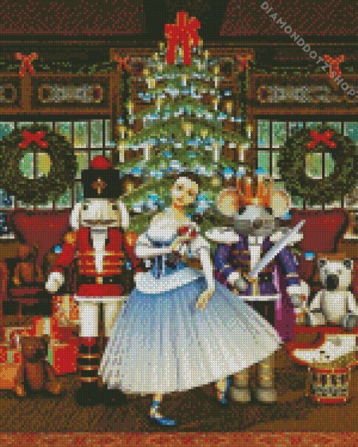 Nutcracker Ballerina Diamond Painting