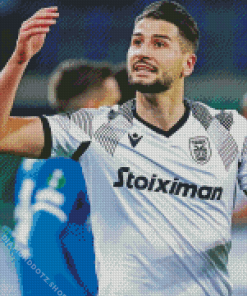 Paok Fc Player Diamond Painting