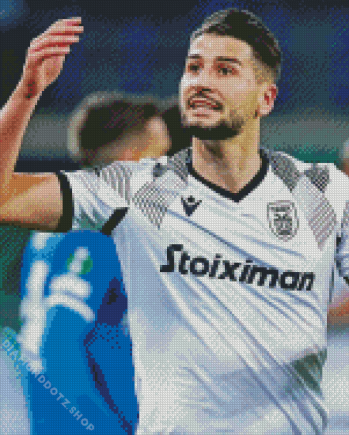 Paok Fc Player Diamond Painting