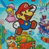 Paper Mario Game Diamond Painting