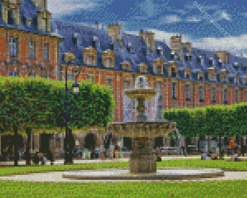 Paris Square Diamond Painting