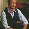 Patrick Jane Character Diamond Painting