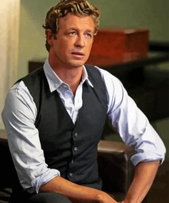 Patrick Jane Character Diamond Painting