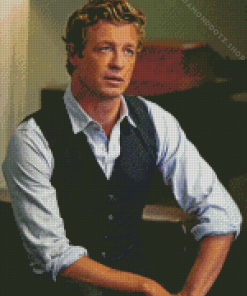 Patrick Jane Character Diamond Painting