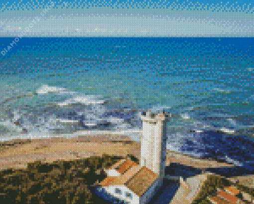 Phare Des Baleines Ile De Re Diamond Painting