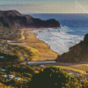 Piha New Zealand Beach Diamond Painting