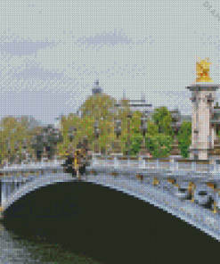 Pont Alexandre Bridge Diamond Painting