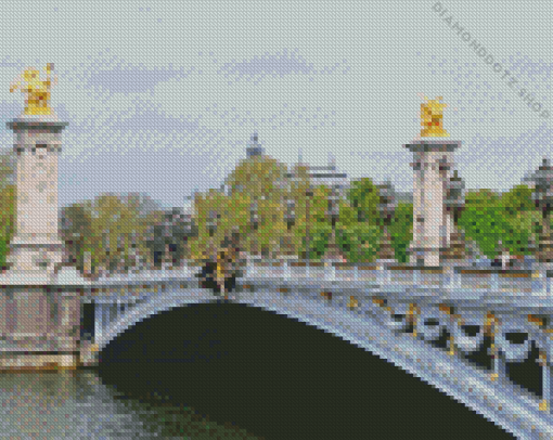 Pont Alexandre Bridge Diamond Painting