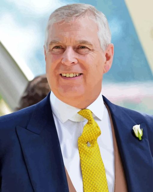 Prince Andrew Duke Of York Diamond Painting