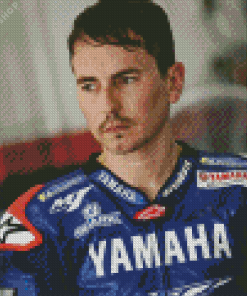 Racer Jorge Lorenzo Diamond Painting