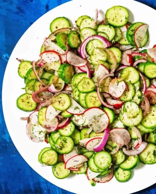 Radish Salad Diamond Painting