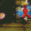 Ragdoll Kung Fu Game Diamond Painting