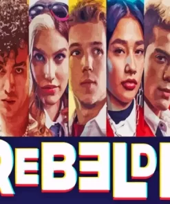 Rebelde Serie Characters Diamond Painting