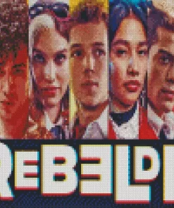 Rebelde Serie Characters Diamond Painting