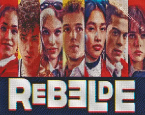 Rebelde Serie Characters Diamond Painting