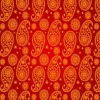 Red And Yellow Indian Pattern Diamond Painting