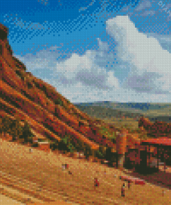 Red Rock Diamond Painting