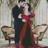 Rhett And Scarlet Gone With The Wind Diamond Painting