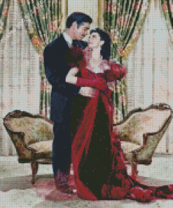 Rhett And Scarlet Gone With The Wind Diamond Painting