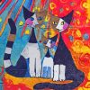 Rosina Wachtmeister Cats Diamond Painting