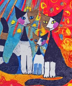 Rosina Wachtmeister Cats Diamond Painting