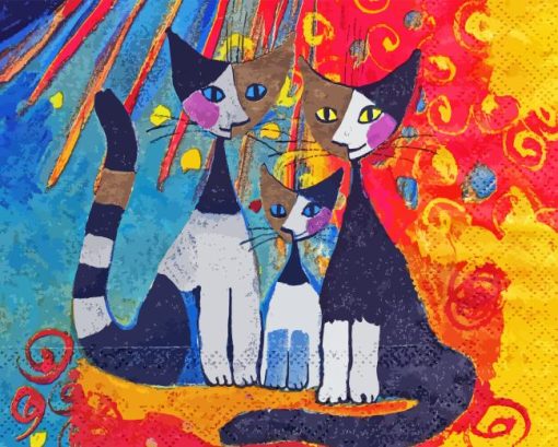 Rosina Wachtmeister Cats Diamond Painting